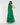 Formal Dresses Long Rose Ruffle Formal Prom Dress Green Multi