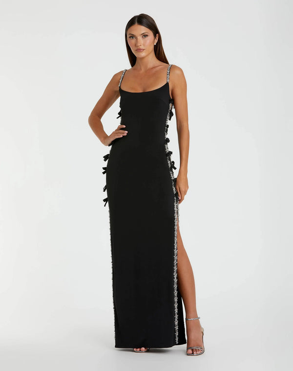 Fitted Long Prom Dress Formal Mac Duggal 68933