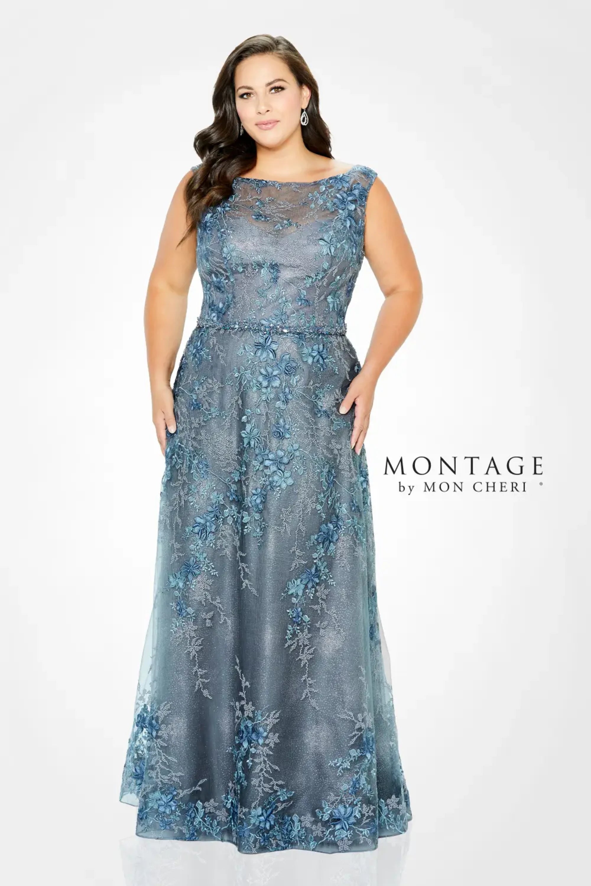 Formal Dresses Glitter Long Formal A Line Evening Dress PCharcoal/Slate