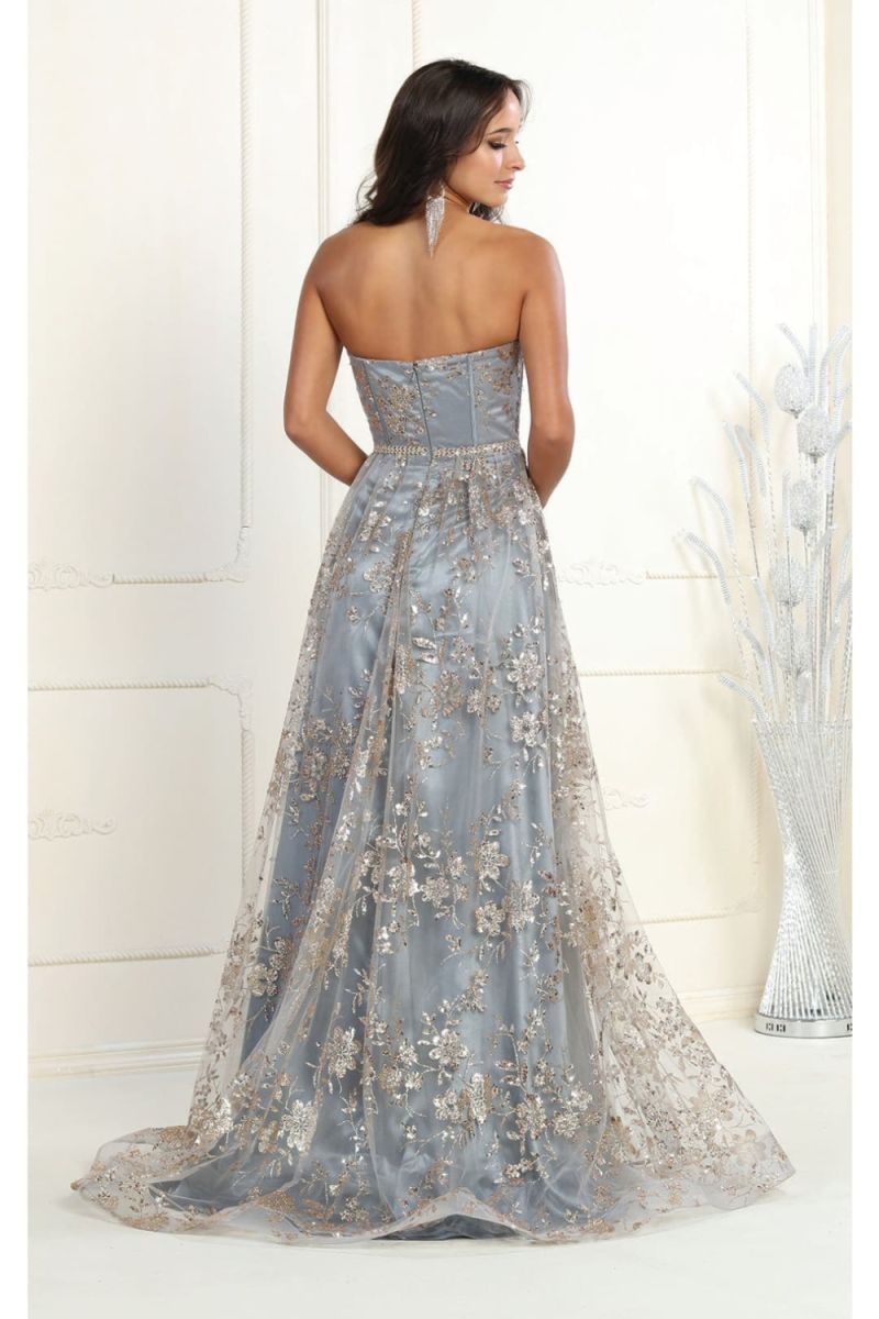 Sweetheart Floor-Length Tulle Prom A-Line May Queen 1920