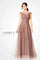 Formal Dresses Long A Line Formal Evening Gown Dark Mink