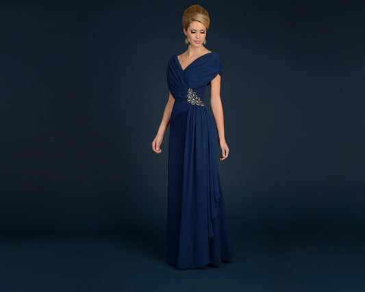 Mother of the Bride Dresses Long Mother of the Bride Formal Dress Cobalt Blue