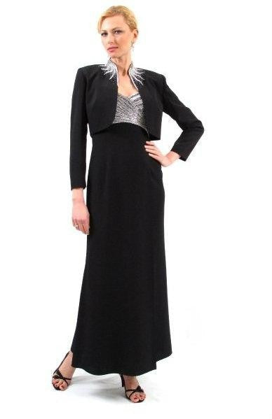 Alexander by Daymor 703112 Embellished Sweetheart A-Line Dress with Jacket
