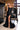 Prom Dresses Long Formal 3D Floral Applique Fitted Prom Dress Black