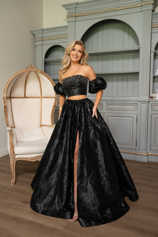 Rachel Allan 70707 Prom Two Piece A Line Long Formal Dress