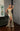 Prom Dresses Fitted Ruched Long Beaded Slit Formal Prom Dress  Gold