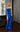 Prom Dresses Fitted Ruched Long Beaded Slit Formal Prom Dress Royal