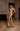 Prom Dresses Fitted Ruched Long Formal Slit Prom Dress Gold