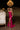 Prom Dresses Fitted Ruched Long Formal Slit Prom Dress Fuchsia