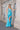 Prom Dresses Long Formal Fitted Slit Sequin Prom Dress Turquoise Multi