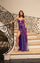 Prom Dresses Long Formal Beaded Prom Dress Purple Multi