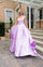 Prom Dresses Long Ball Gown Formal Floral Prom Dress  Orchid