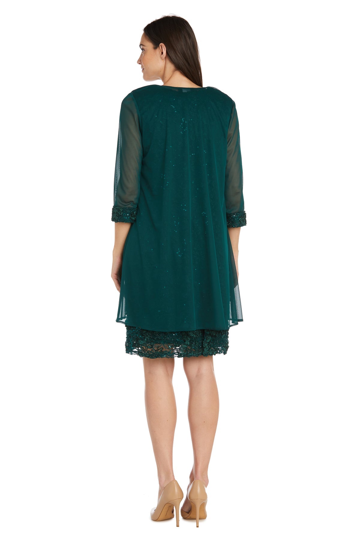 R&M Richards 7078 Mother Of The Bride Short Dress