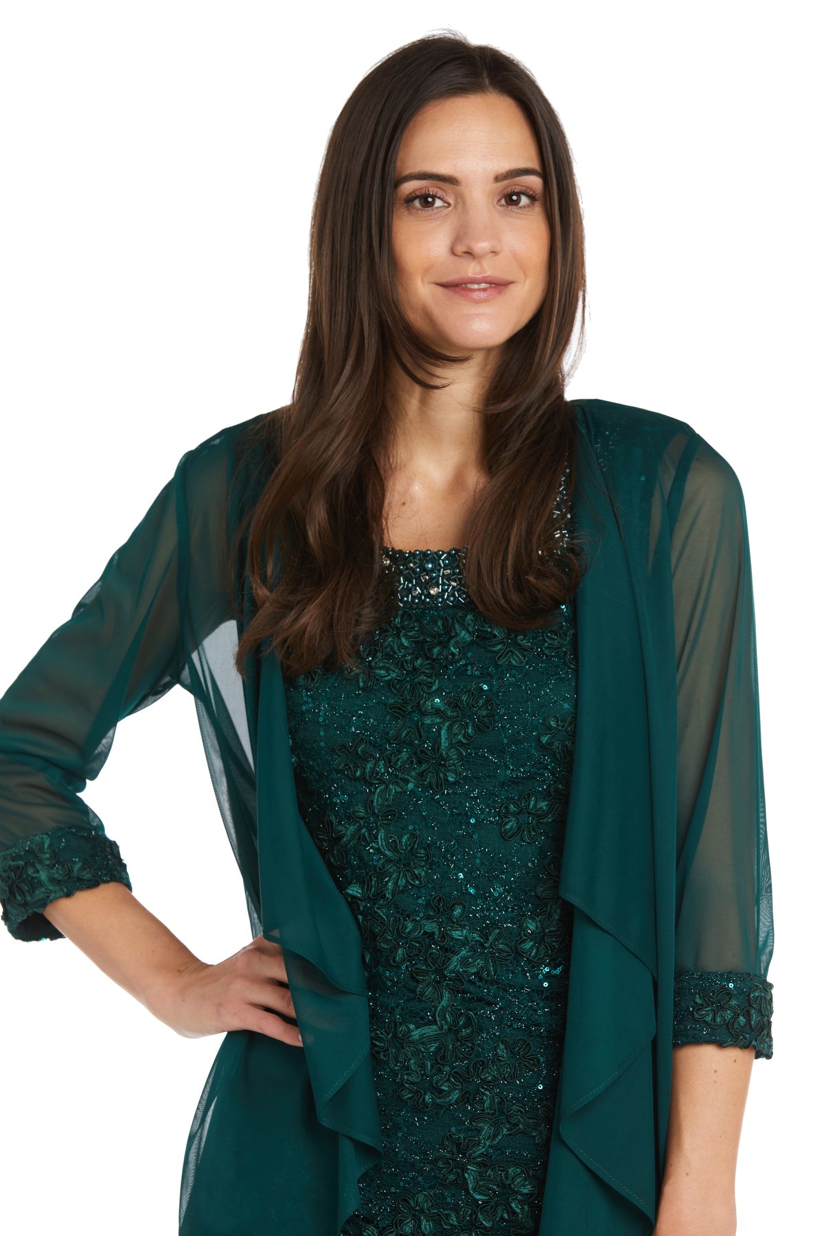 R&M Richards 7078 Mother Of The Bride Short Dress