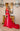 Prom Dresses Long Beaded A Line Slit Formal Prom Dress Red Hot Pink