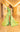 Prom Dresses Long Fitted High Slit Formal Beaded Prom Dress Lime Green