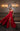 Prom Dresses A Line Slit Long Formal Corset Prom Dress Red