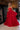Prom Dresses Glitter Long Tiered Ball Gown Formal Prom Dress Red