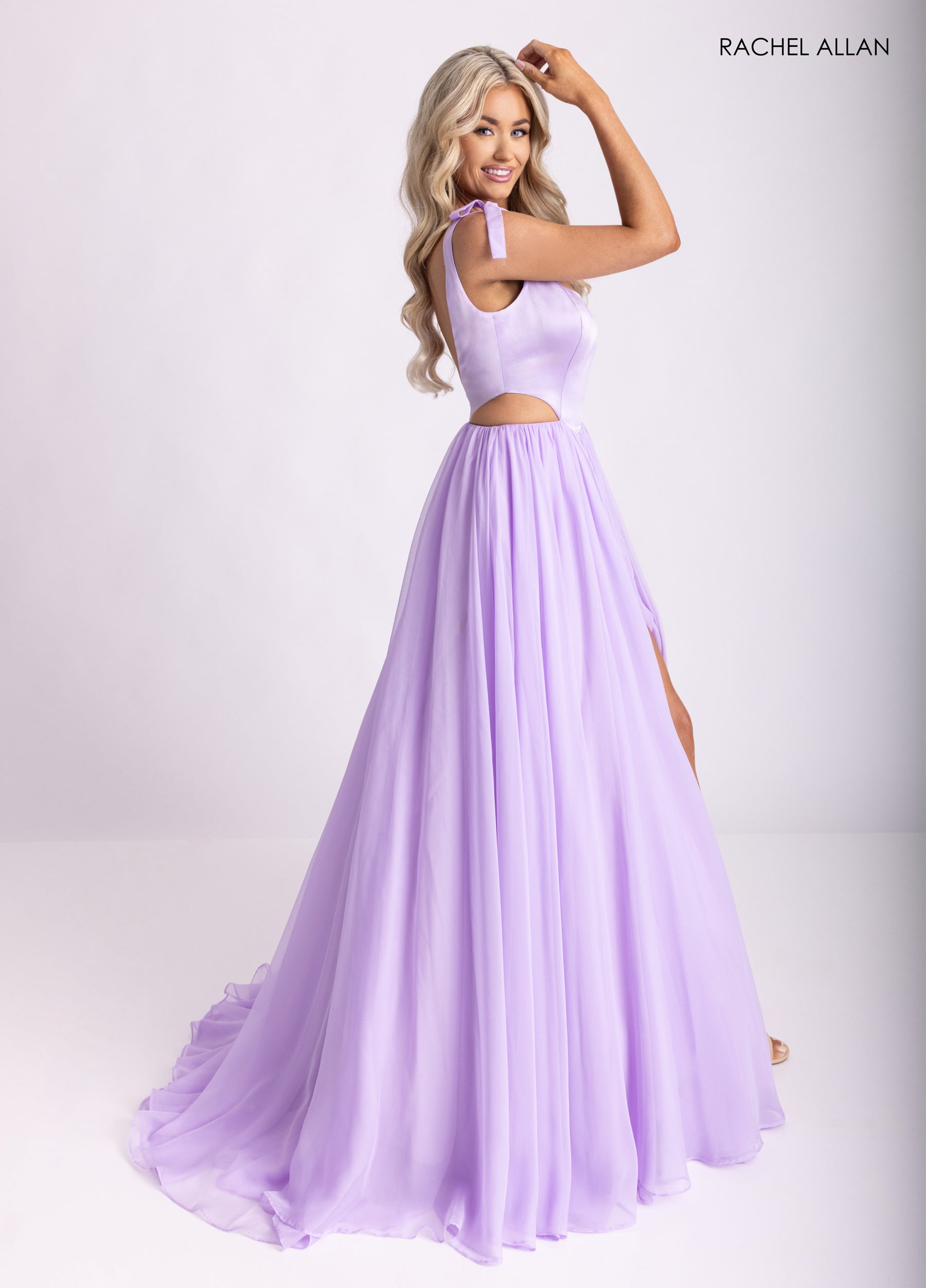 Prom Dresses Long Formal Prom A Line Dress Lilac