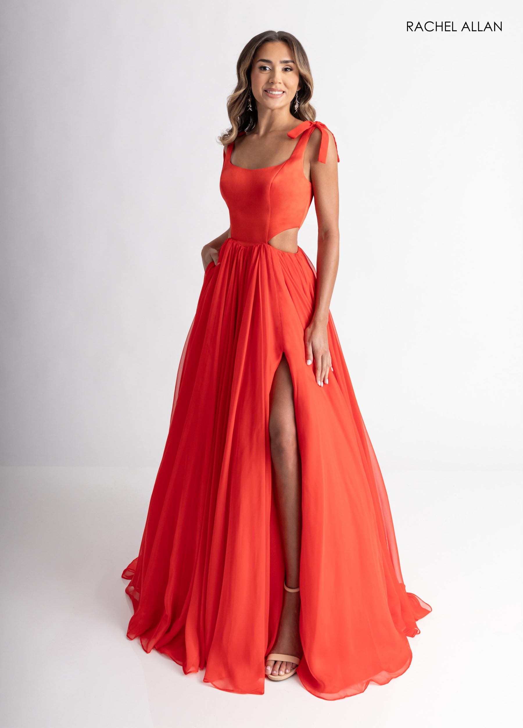 Prom Dresses Long Formal Prom A Line Dress Red