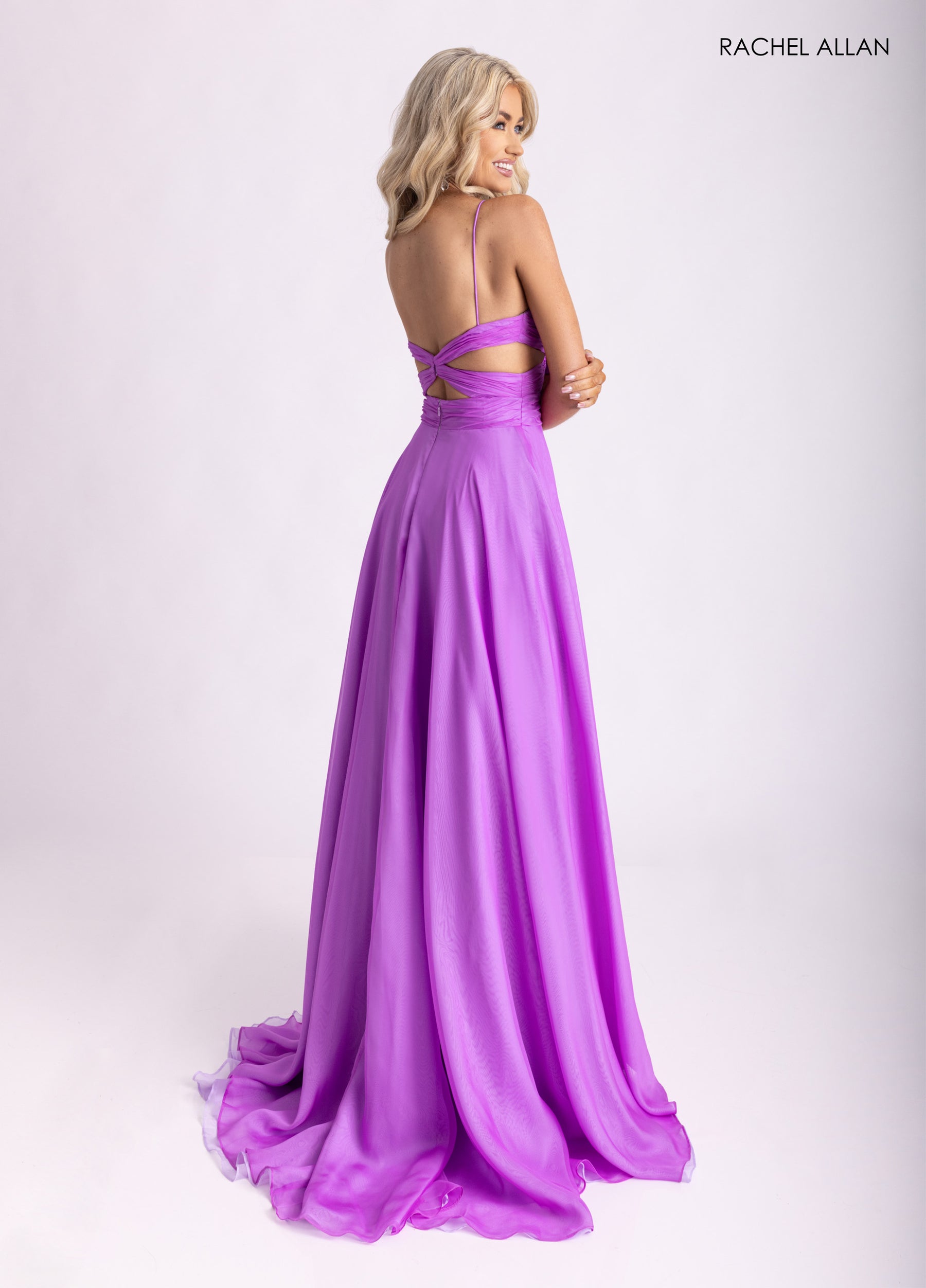 Prom Dresses Long Formal A Line Prom Dress Orchid