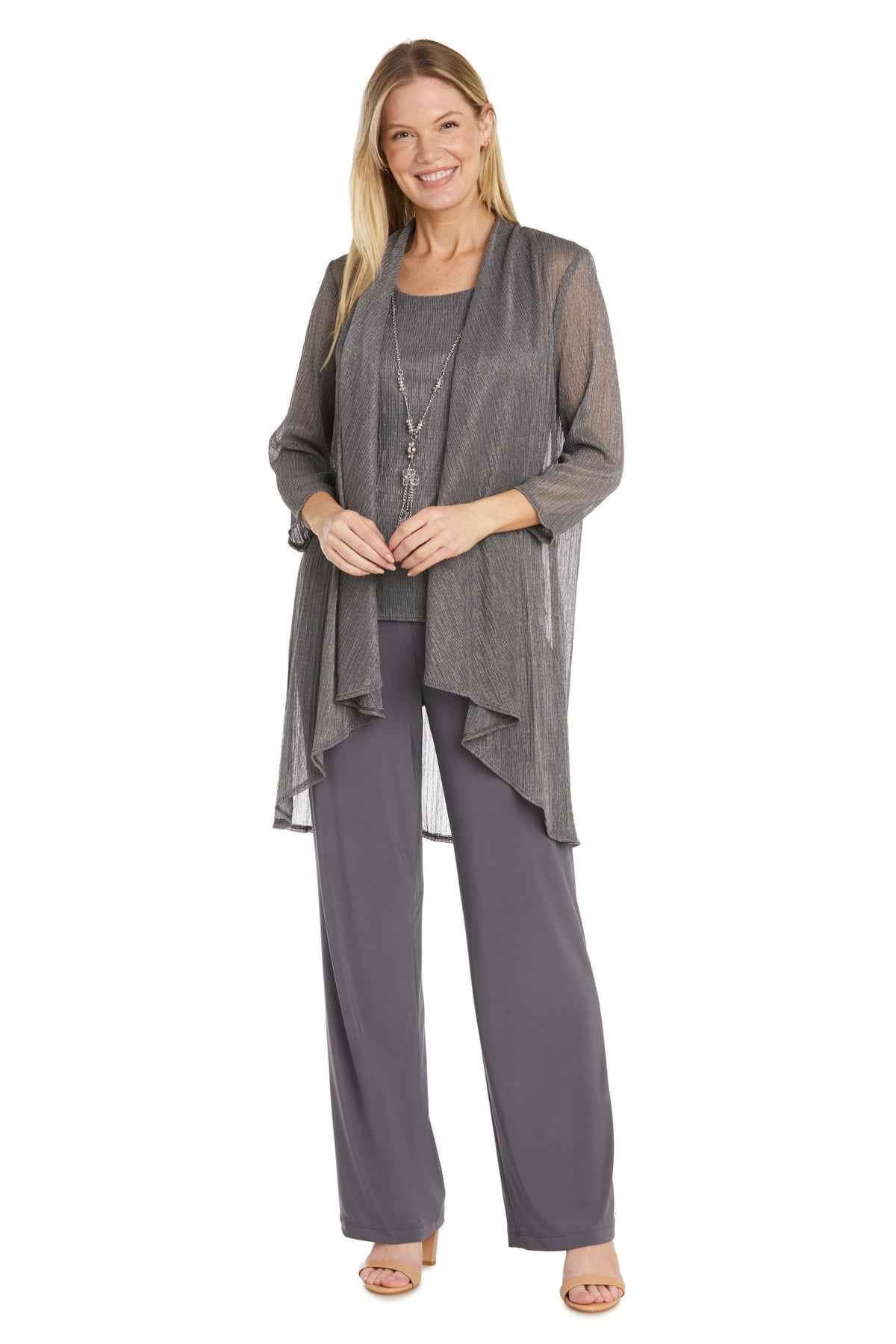 R&M Richards 7162P Formal Petite Pant Suit