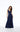 Formal Dresses Formal Long A Line Beaded Dress Navy