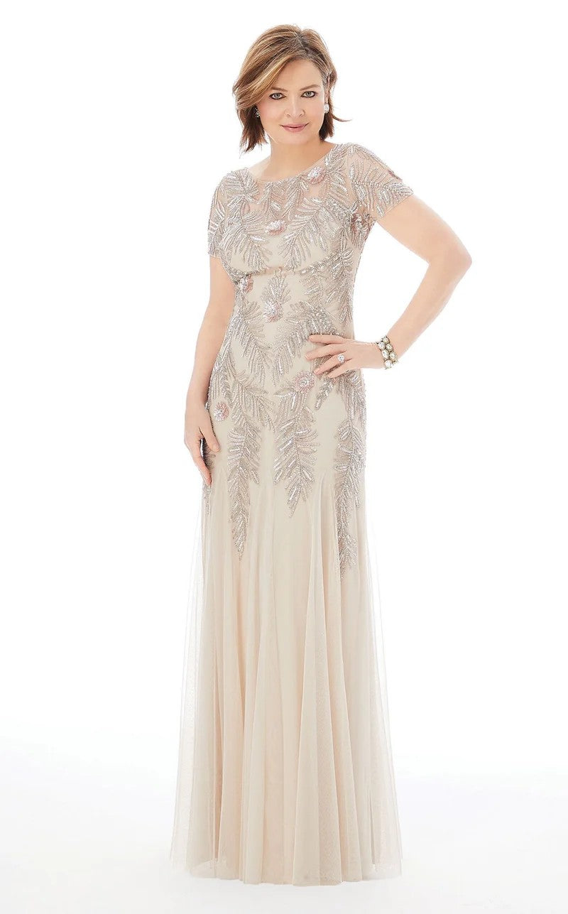 MGNY Madeline Gardner New York 72211 Long Mother of the Bride Formal Dress