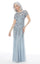 Mother of the Bride Dresses Long Mother of the Bride Formal Dress Light Blue/Silver