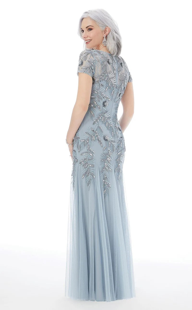 MGNY Madeline Gardner New York 72211 Long Mother of the Bride Formal Dress