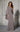 Mother of the Bride Dresses Beaded Long Formal Capelet Evening Dress Charcoal