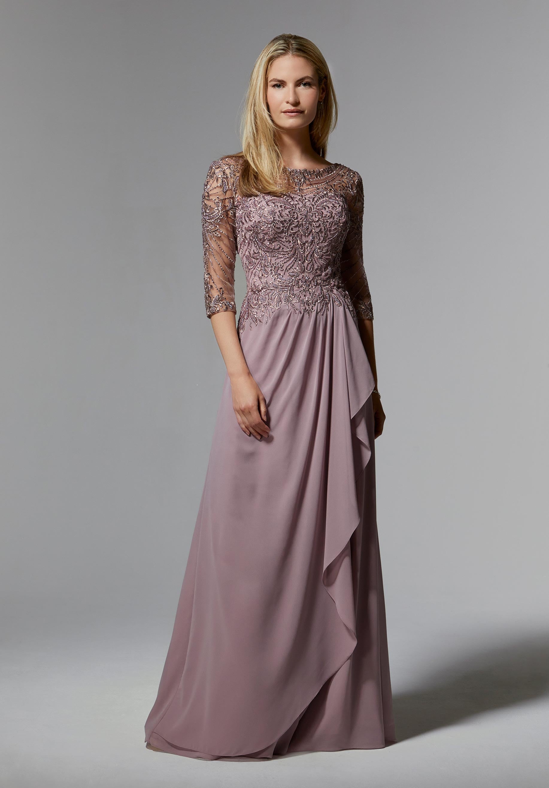 MGNY Madeline Gardner New York 72412 Long Formal Dress
