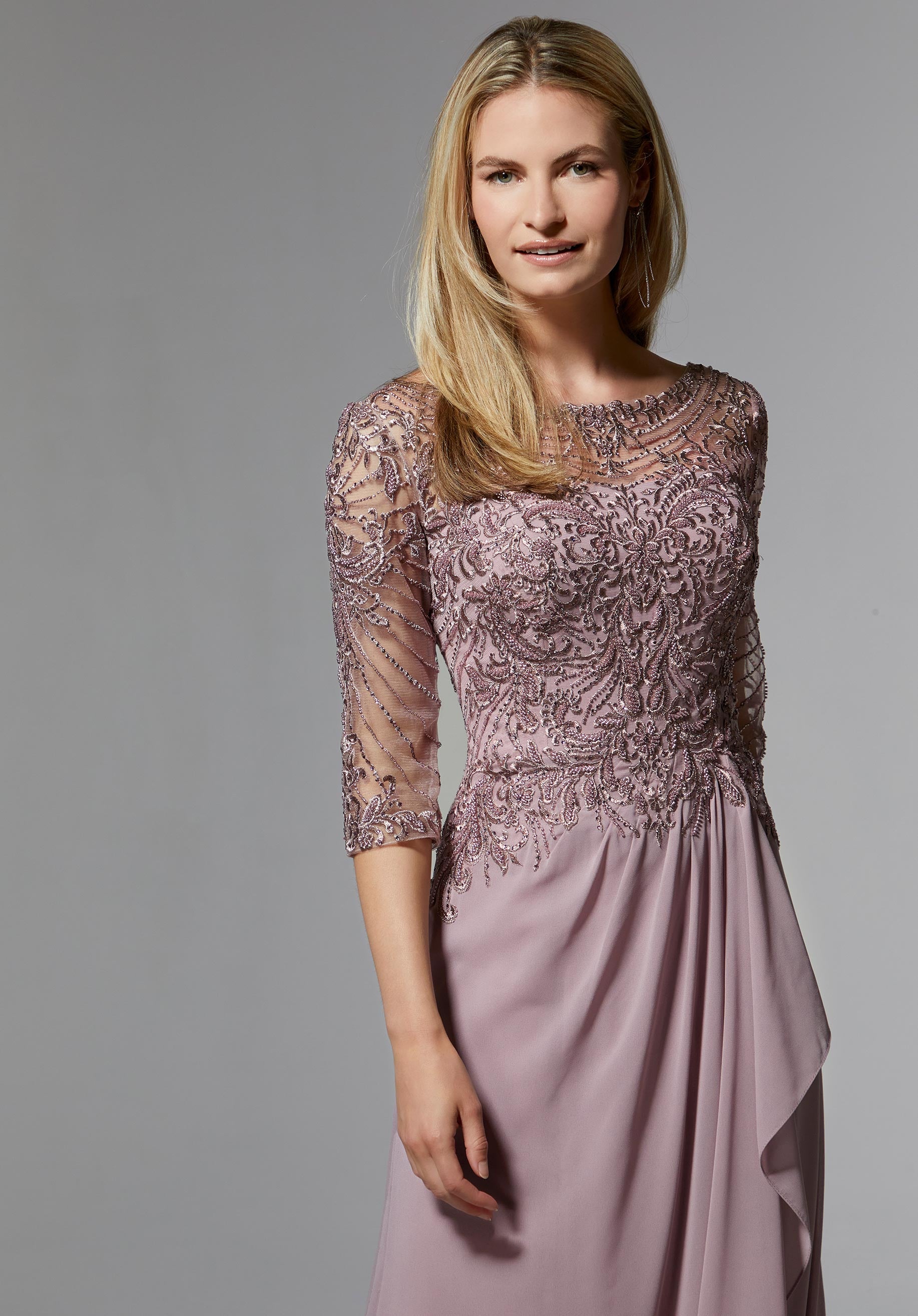 MGNY Madeline Gardner New York 72412 Long Formal Dress