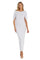 Mother of the Bride Dresses Long Formal Glitter Chiffon Dress White
