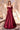 Prom Dresses A Line Long Formal Slit Prom Dress Burgundy