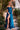 Prom Dresses A Line Long Formal Slit Prom Dress French Navy