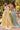 Prom Dresses A Line Long Formal Slit Prom Dress Lt Yellow