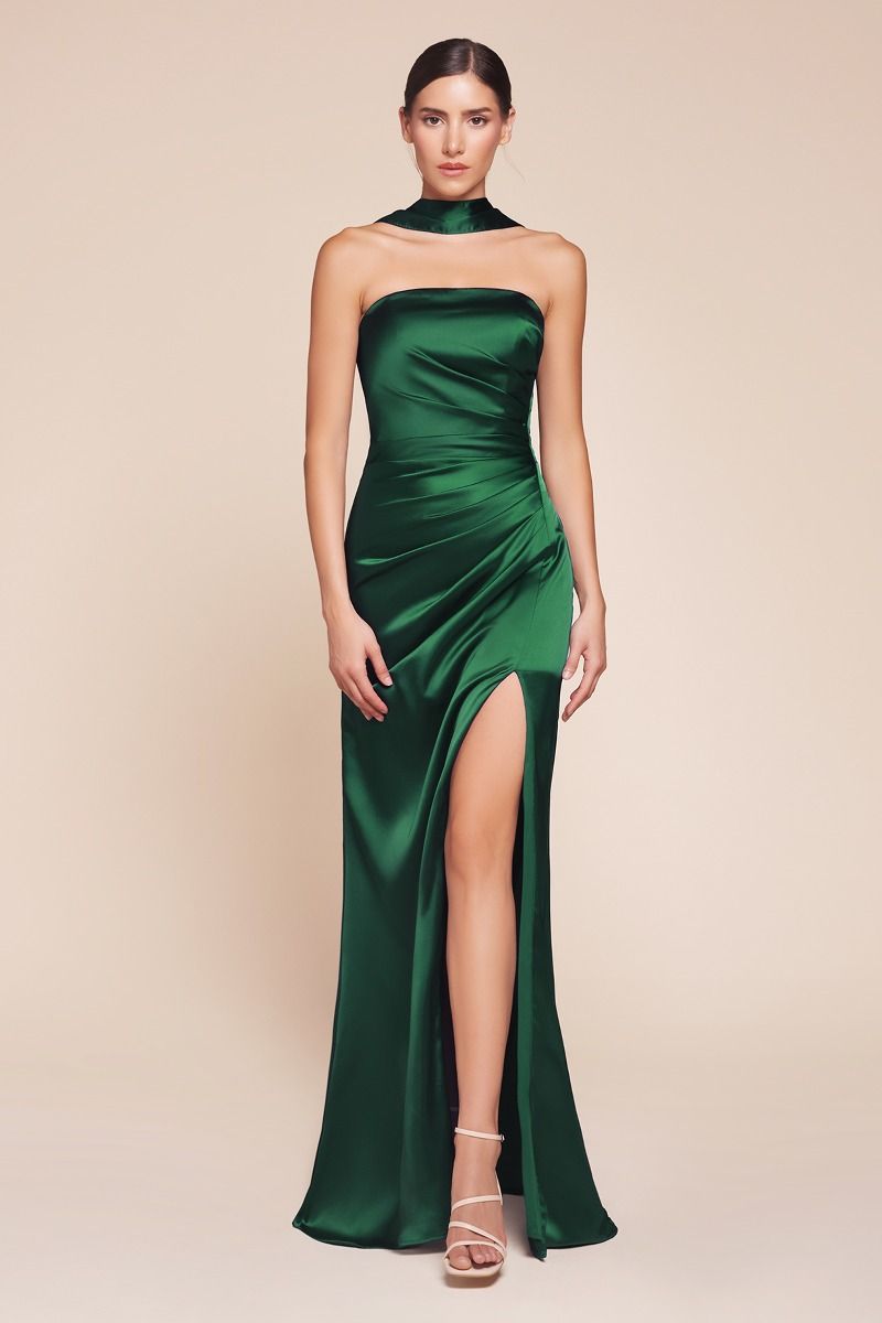 LaDivine 7451 Long Formal Fitted Prom Evening Dress