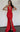 Prom Dresses Evening Slit Long Formal Fitted Prom Dress Red