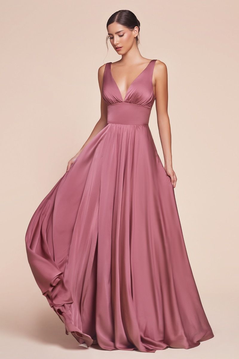 Prom Dresses Long Prom Dress Evening Gown Mauve Rose
