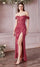 LaDivine CD7484 Long Corset Formal Prom Dress