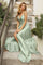 LaDivine CD7485 Slit Long Prom Dress