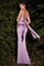LaDivine CD7487 Long Satin Evening Dress