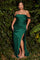 LaDivine 7488C Long Plus Size  Formal Convertible Prom Dress