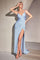 LaDivine 7494 Long Fitted Prom Dress