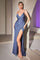 LaDivine 7494 Long Fitted Prom Dress