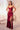 Prom Dresses Long Formal Fitted Slit Corset Prom Dress Burgundy