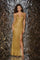 Prom Dresses Fitted Formal Long Prom Dress Gold