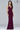 Prom Dresses Fitted Long Formal Evening Prom Gown Bordeaux
