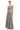 Formal Dresses A Line Long Floral Formal Evening Dress Mochaccino